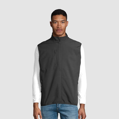 Softshell-Themoweste für Herren aus recyceltem Polyester