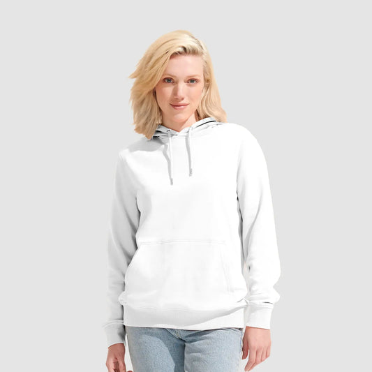 Nachhaltiger schwerer Unisex Kapuzenpullover aus Bio-Baumwolle