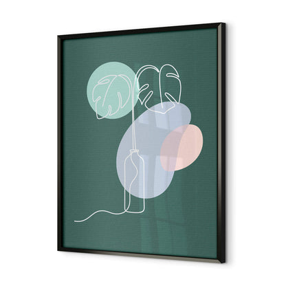 Naturpapier Matt- Poster mit Metallrahmen