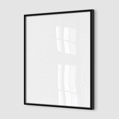Museumspapier- Poster mit Holzrahmen