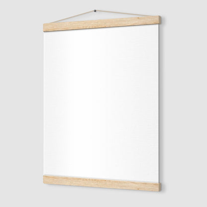 Poster mit Aufhängeseil aus Premium-Halbglanzpapier