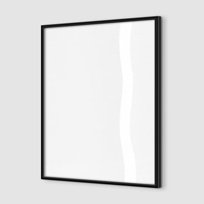 Premium Halbglanz- Poster mit Holzrahmen