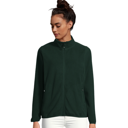 Reissverschlussjacke_aus_Mikrofleece_f_r_Damen_aus_recyceltem_Polyester_dunkelgrün_Bild_Printfeld