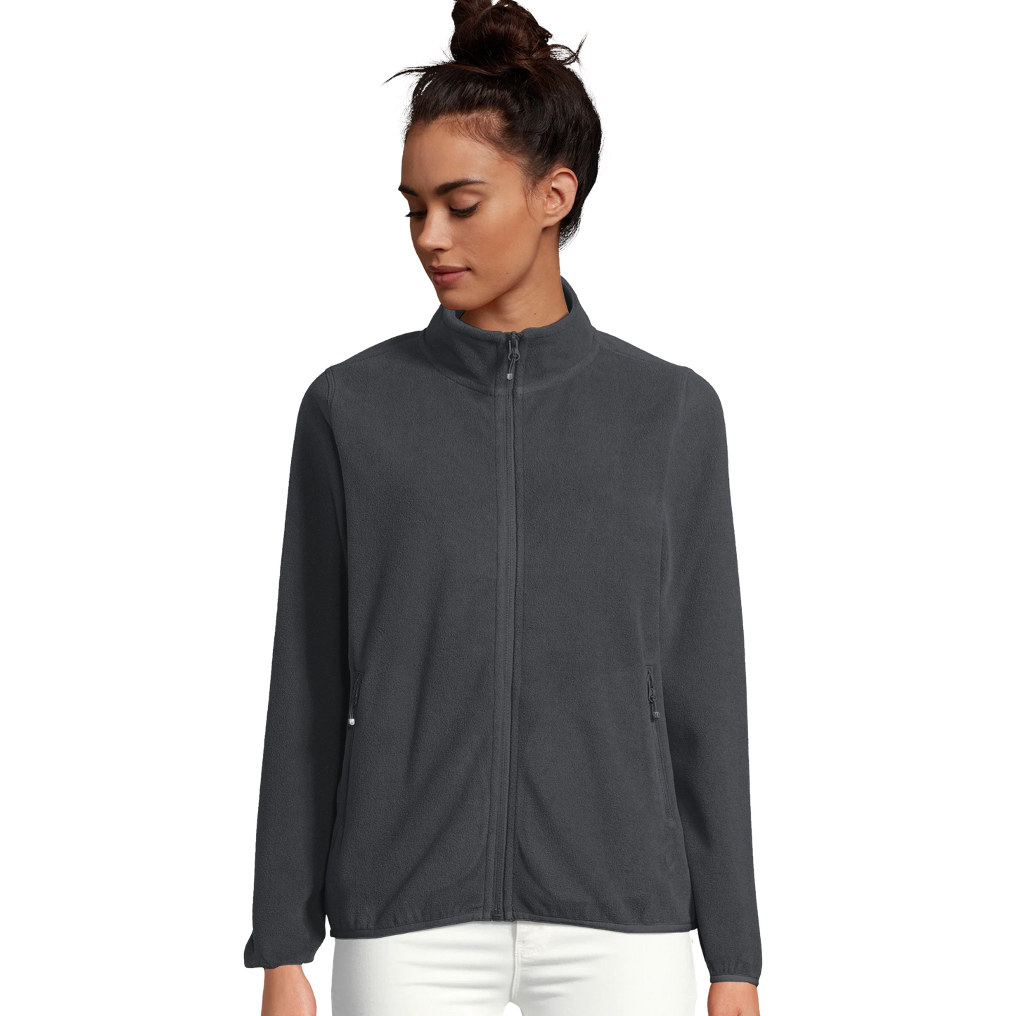 Reissverschlussjacke_aus_Mikrofleece_f_r_Damen_aus_recyceltem_Polyester_dunkelgrau_Bild_Printfeld
