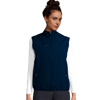 Softshell-Themoweste für Damen aus recyceltem Polyester_dunkelblau_Bild_Printfeld
