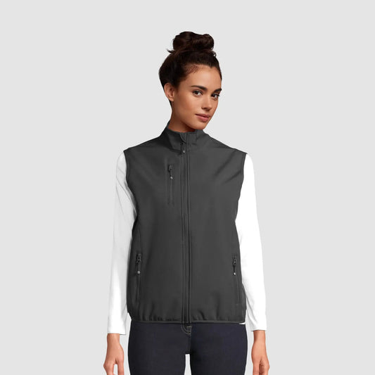 Softshell-Themoweste für Damen aus recyceltem Polyester_schwarz_Titelbild_Printfeld