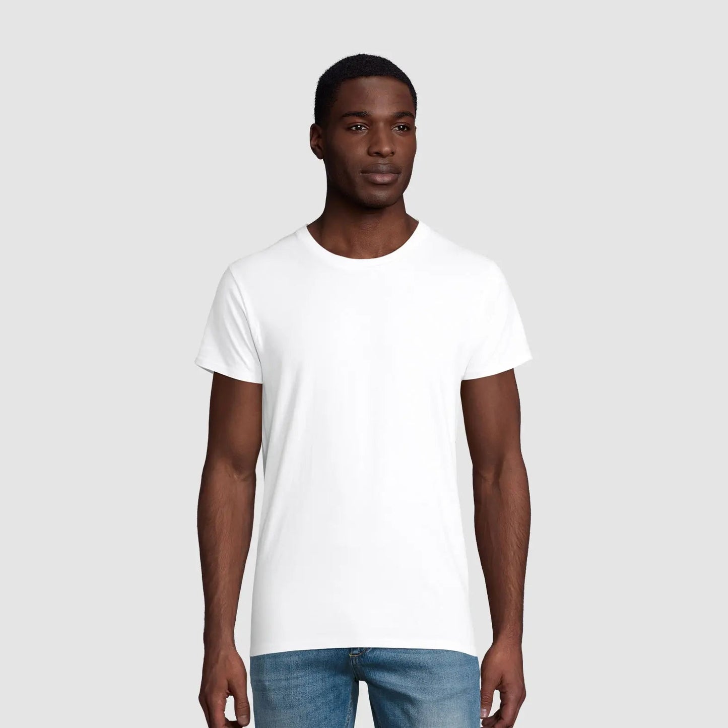 T-Shirt für Herren mit enganliegender Passform aus Biobaumwolle Tiitelbild