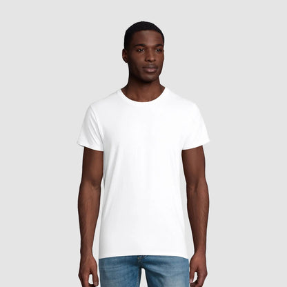 T-Shirt für Herren mit enganliegender Passform aus Biobaumwolle Tiitelbild