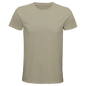 T-Shirt für Herren mit enganliegender Passform aus Biobaumwolle sand