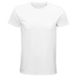 T-Shirt für Herren mit enganliegender Passform aus Biobaumwolle weiss
