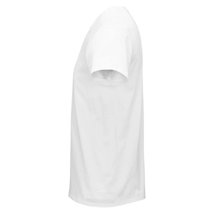 T-Shirt für Herren mit enganliegender Passform aus Biobaumwolle weiss seite 2