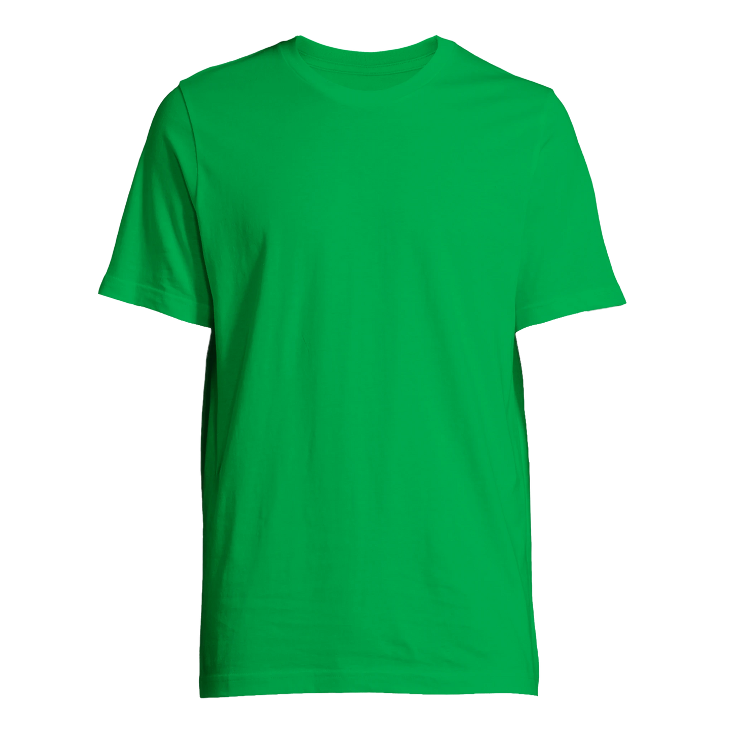 Unisex T-Shirt mit bequemer Passform gruen