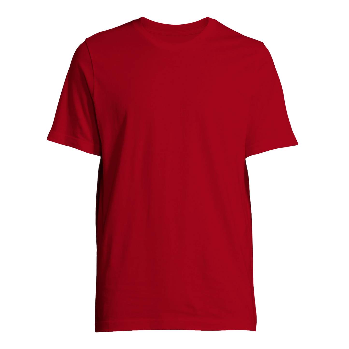 Unisex T-Shirt mit bequemer Passform rot