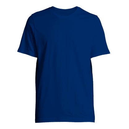 Unisex T-Shirt mit bequemer Passform royalblau