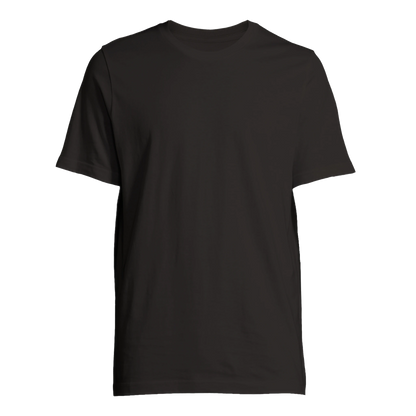 Unisex T-Shirt mit bequemer Passform schwarz