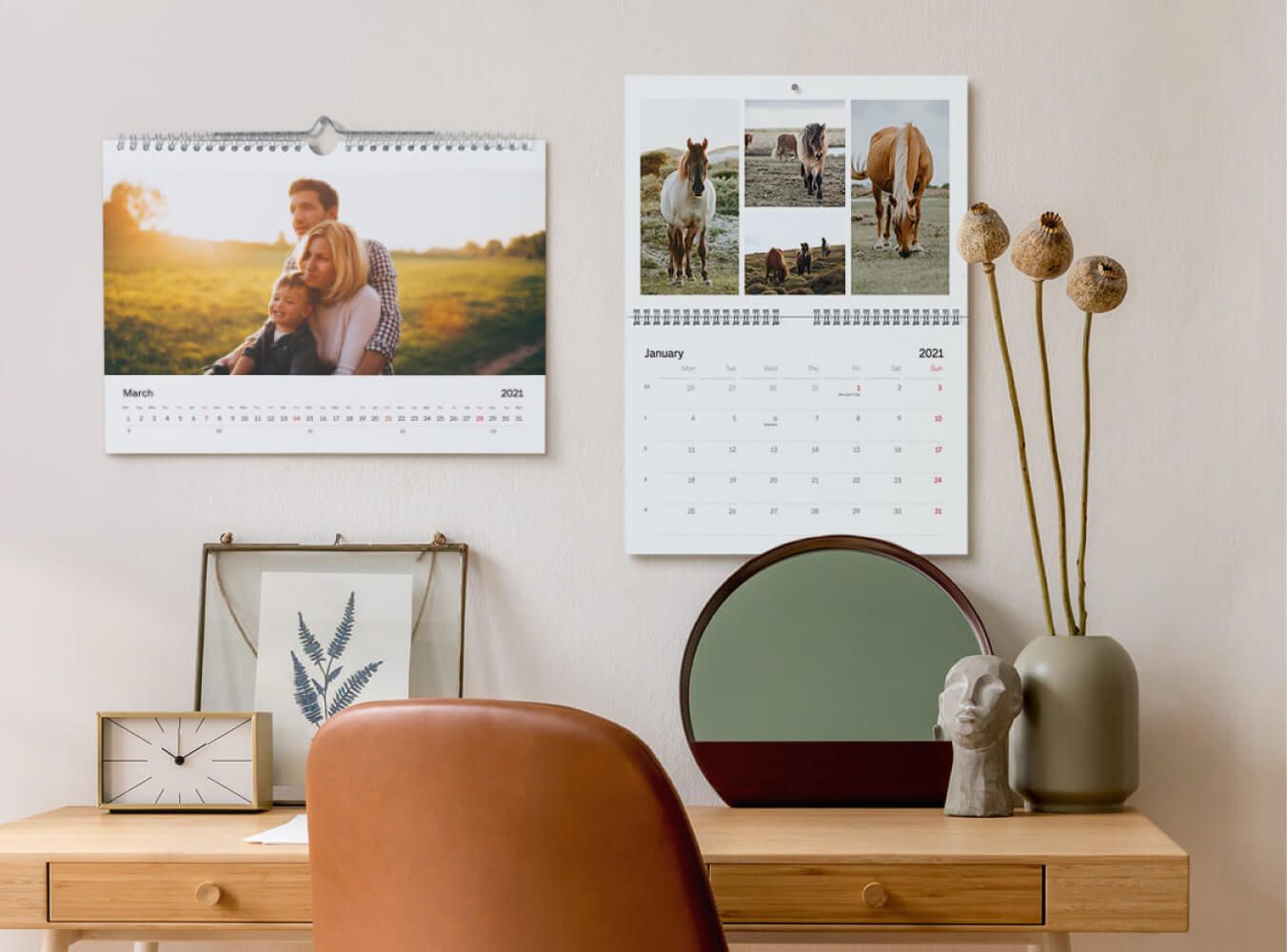 Nachhaltiger Wandkalender FSC-zertifiziert