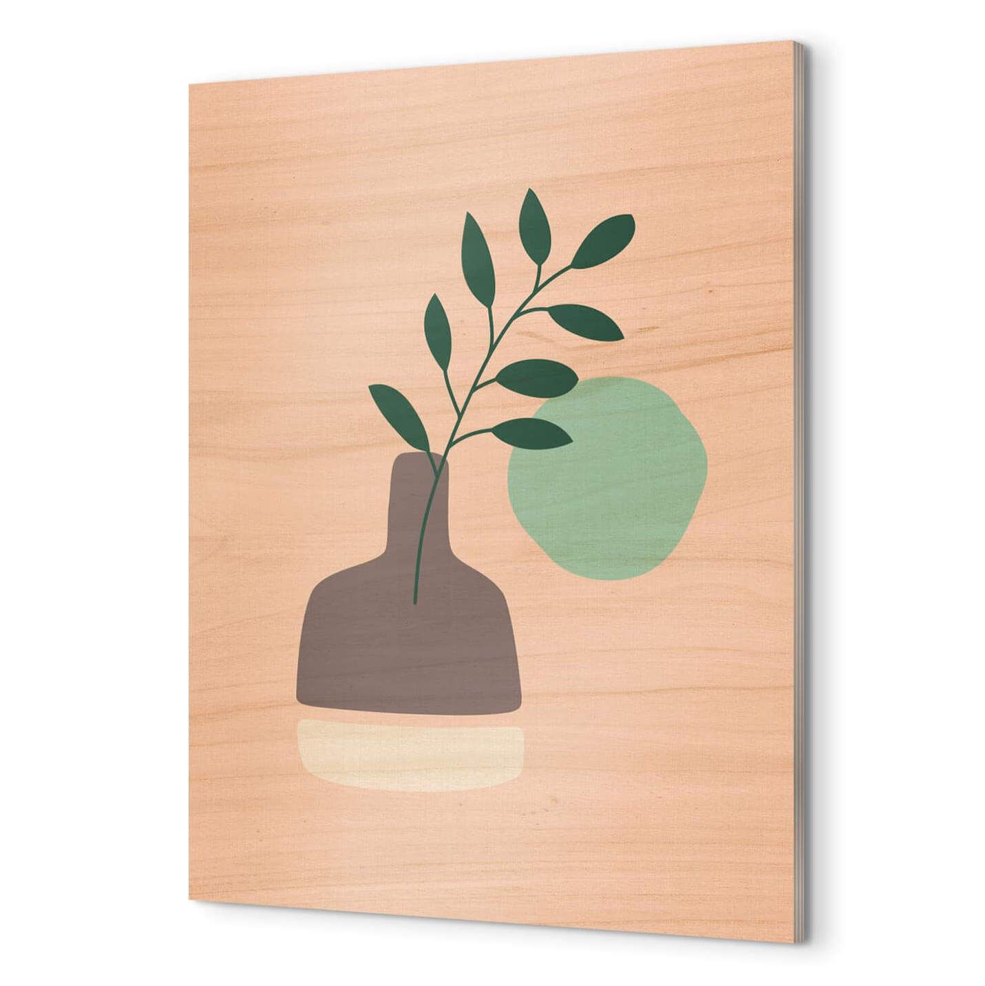 FSC-zertifiziertes Holzschild